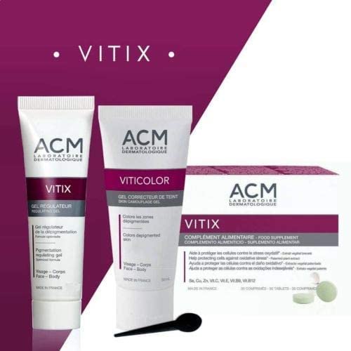 ACM Vitix Gel – Repigmentation Support for Vitiligo Skin, 50ml