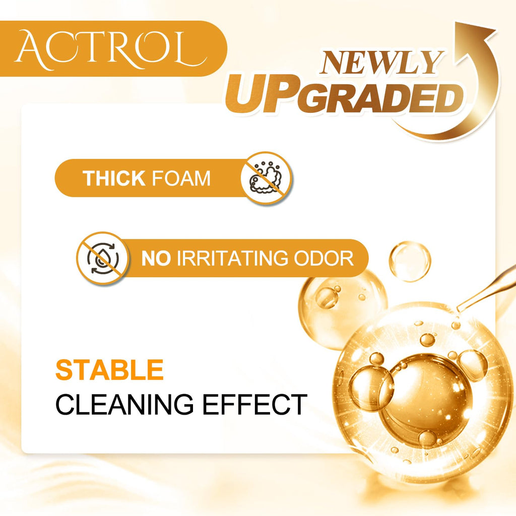ACTROL Eyelash Extension Cleanser Tangerines 1L – Gentle, Paraben & Sulfate Free