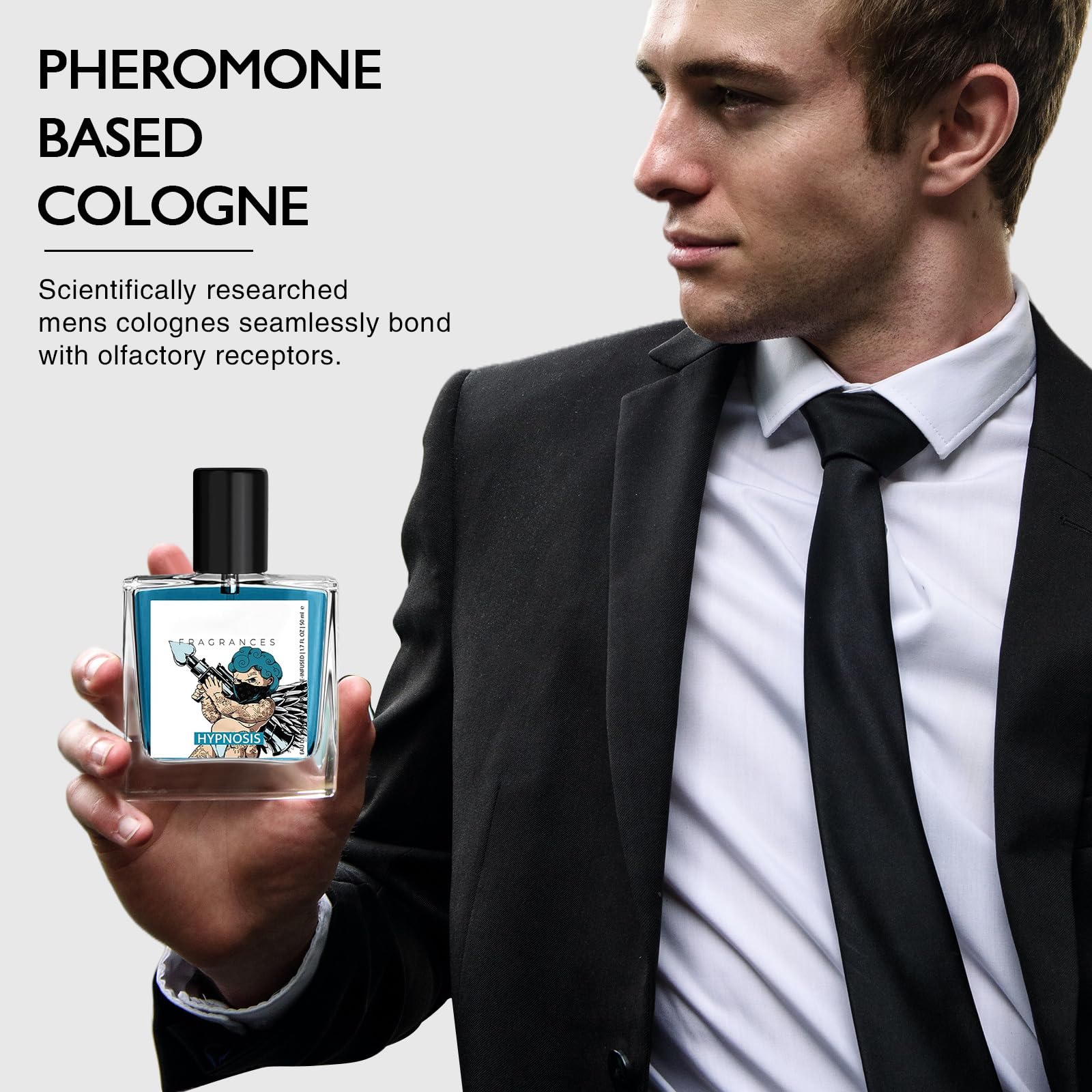 acuever Hypnosis 2.0 Cologne for Men – Pheromone-Infused, Long-Lasting Herbal Scent | 50ml EDP