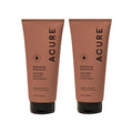Acure Brightening Body Scrub – Sea Salt Exfoliator with Clay & Niacinamide (2 x 6 oz)