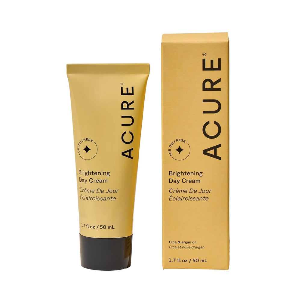 Acure Brightening Day Cream with Cica & Argan Oil | Vegan Skincare