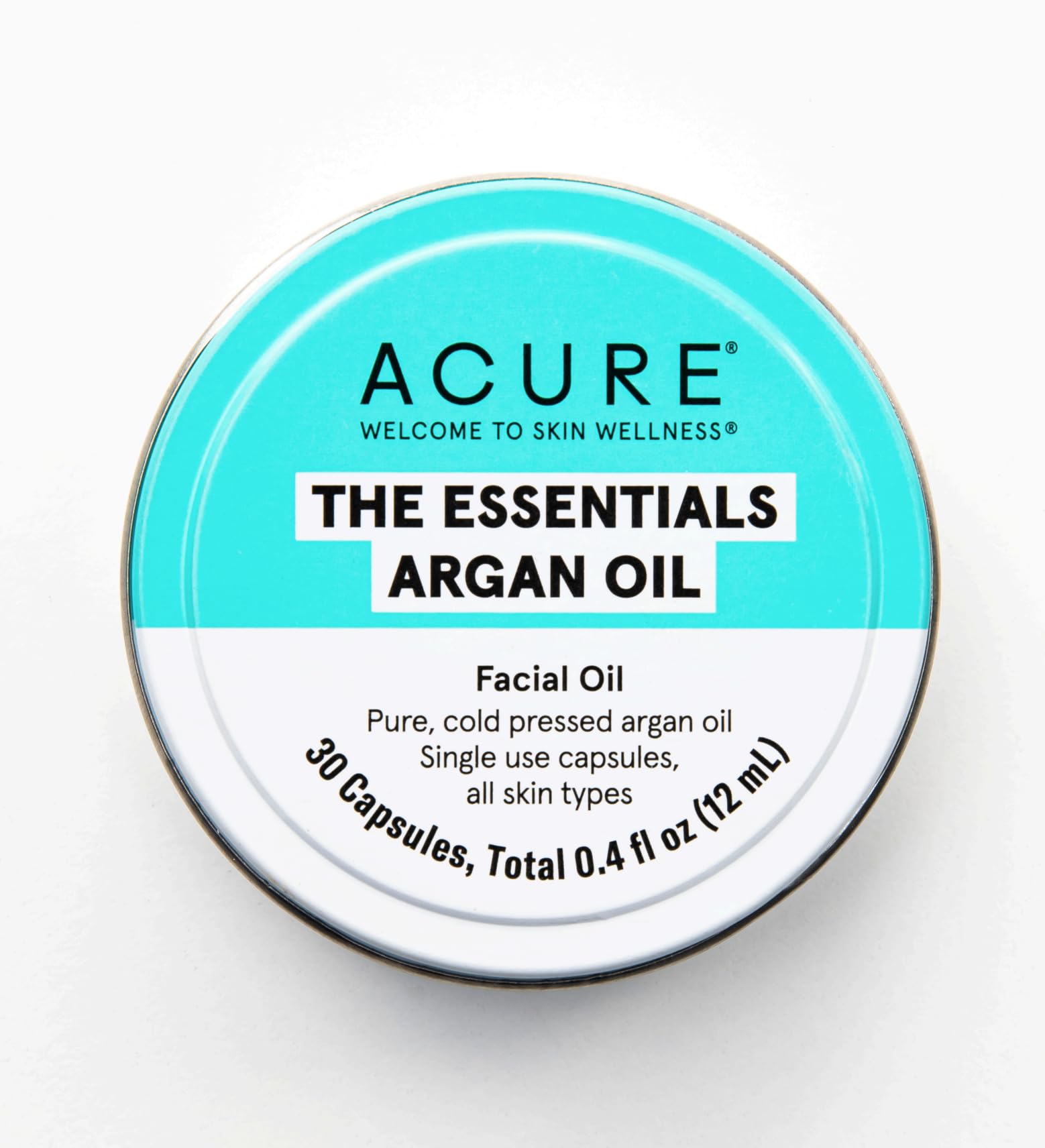 Acure The Essentials Argan Oil Capsules | Certified Organic Argan Oil in Vegan Capsule Packs
