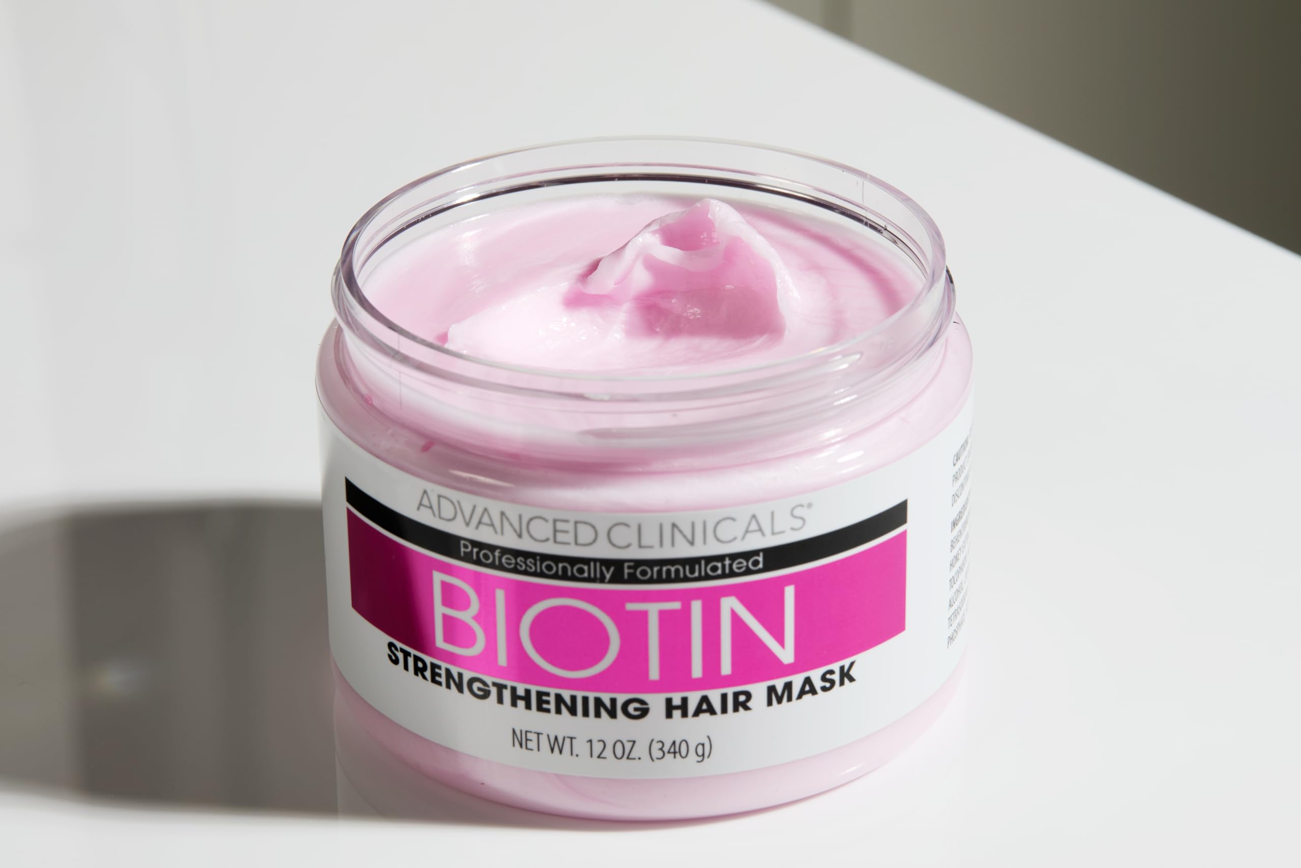 Advanced Clinicals Biotin Hair Mask – Anti-Breakage Deep Conditioning for Color-Treated Hair