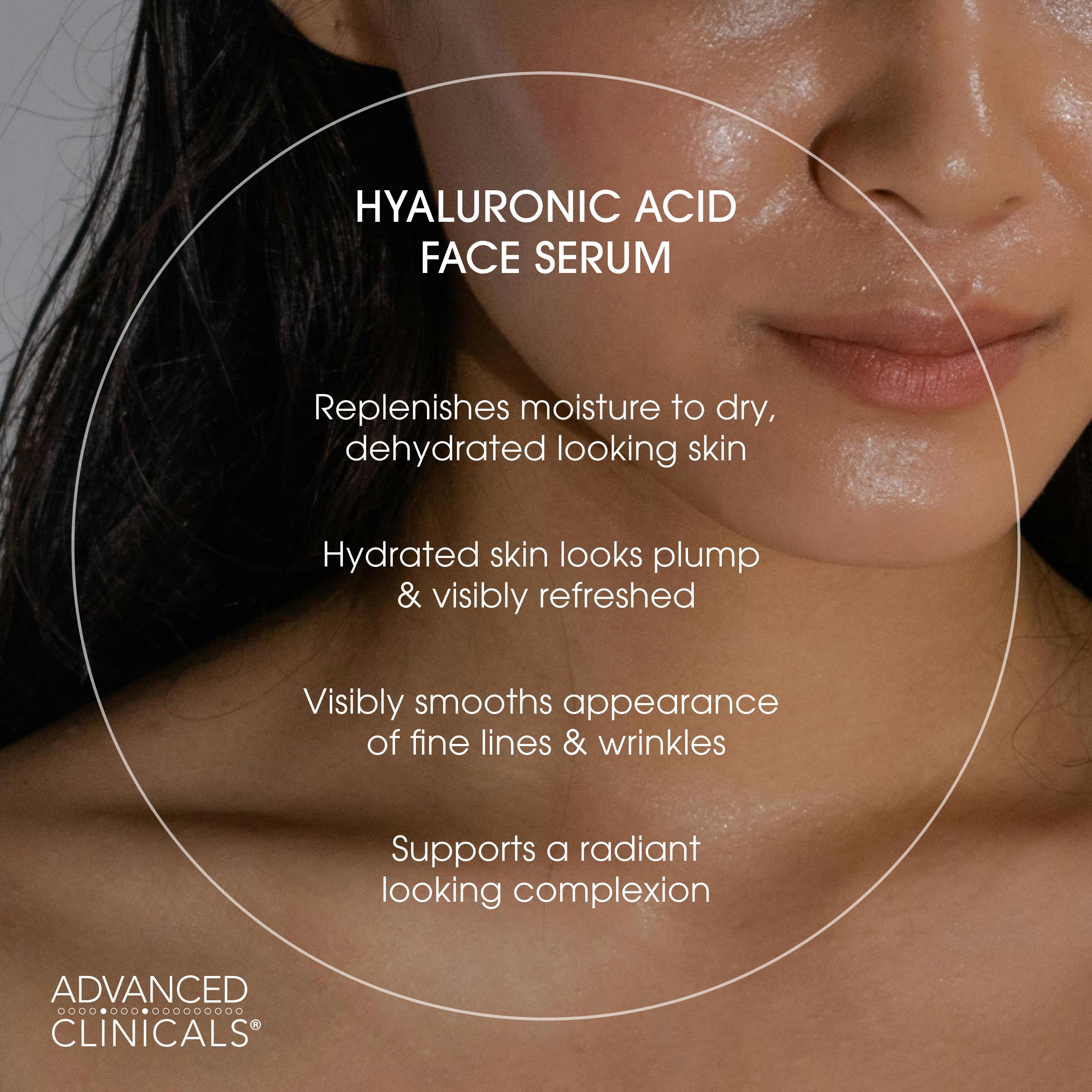 Advanced Clinicals 3pc Retinol, Vitamin C & Hyaluronic Acid Serum Set – Anti-Aging, Brightening & Hydration
