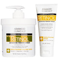 Advanced Clinicals Retinol Body Lotion & Face Moisturizer – Anti-Aging Skincare for Fine Lines & Crepey Skin (Travel Size)