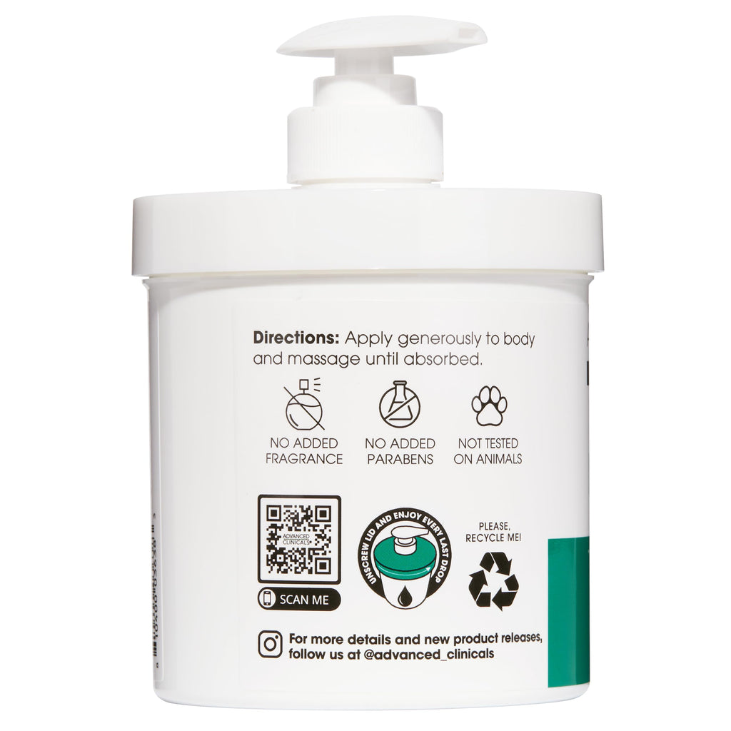 Advanced Clinicals Retinol Body Lotion – Firming Anti-Aging Moisturizer for Crepey Skin, 15 oz