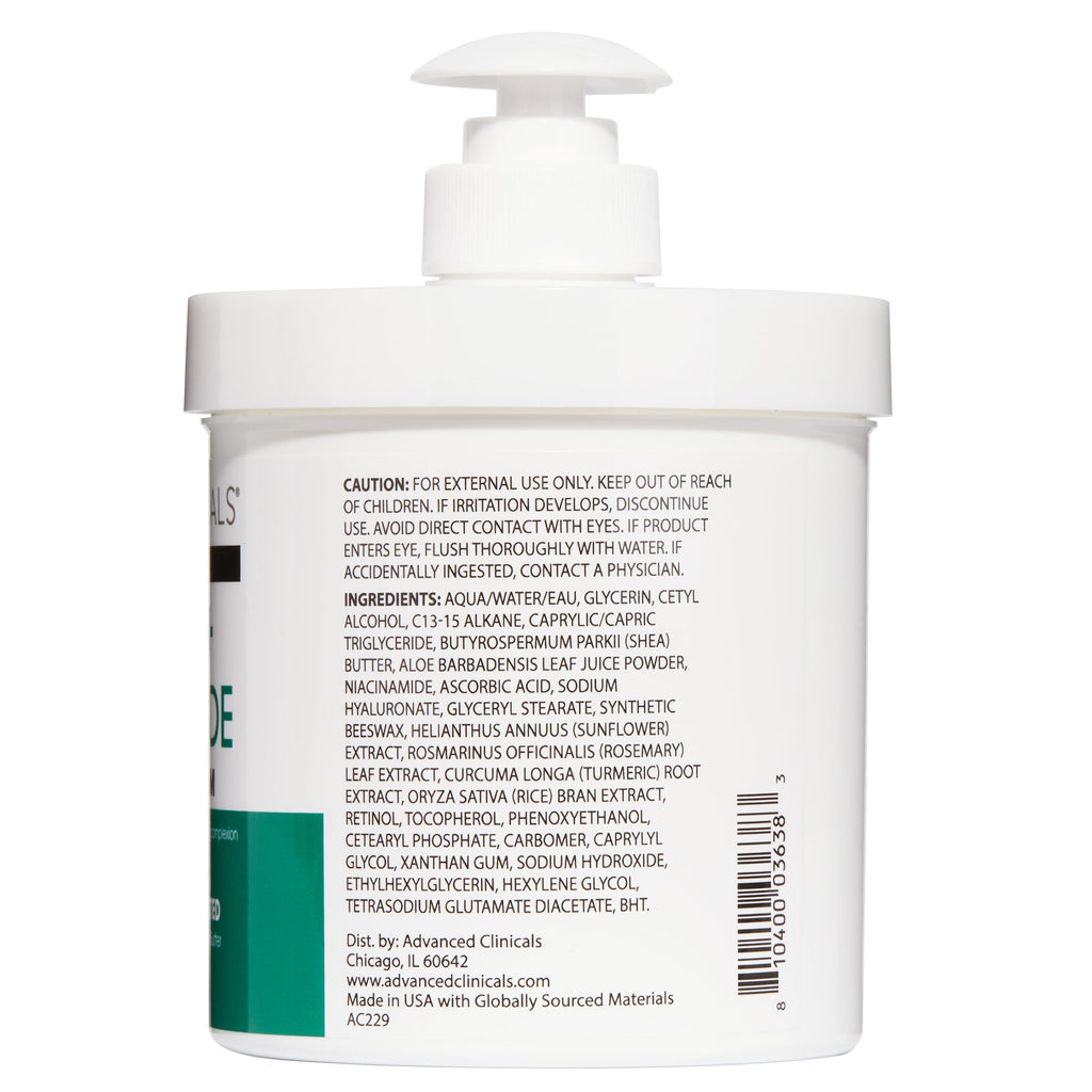 Advanced Clinicals Retinol Body Lotion – Firming Anti-Aging Moisturizer for Crepey Skin, 15 oz