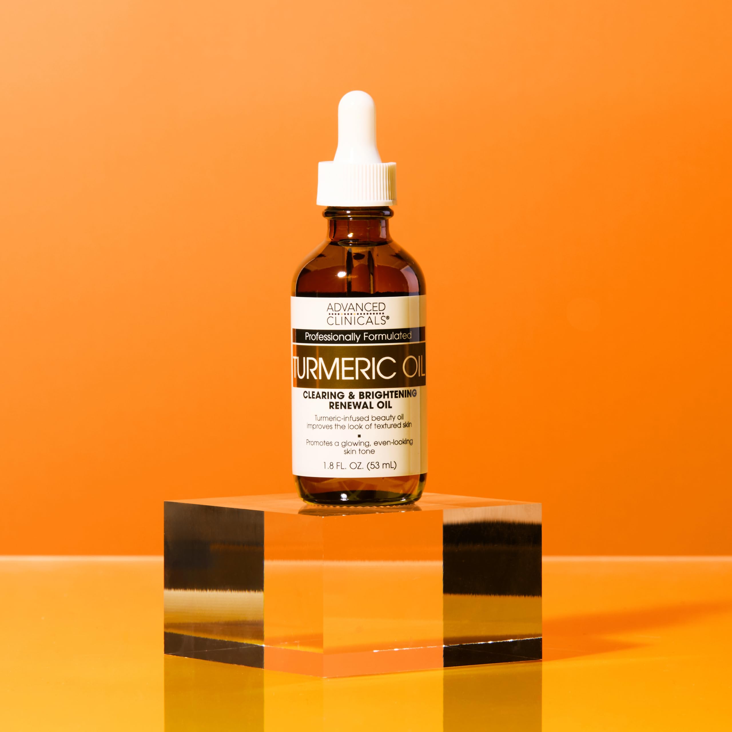 Advanced Clinicals Turmeric Oil Serum for Face – Lightweight Hydration with Jojoba & Coconut Oil | Even Skin Tone | Antioxidant Dry Skin Moisturizer, 2-Pack