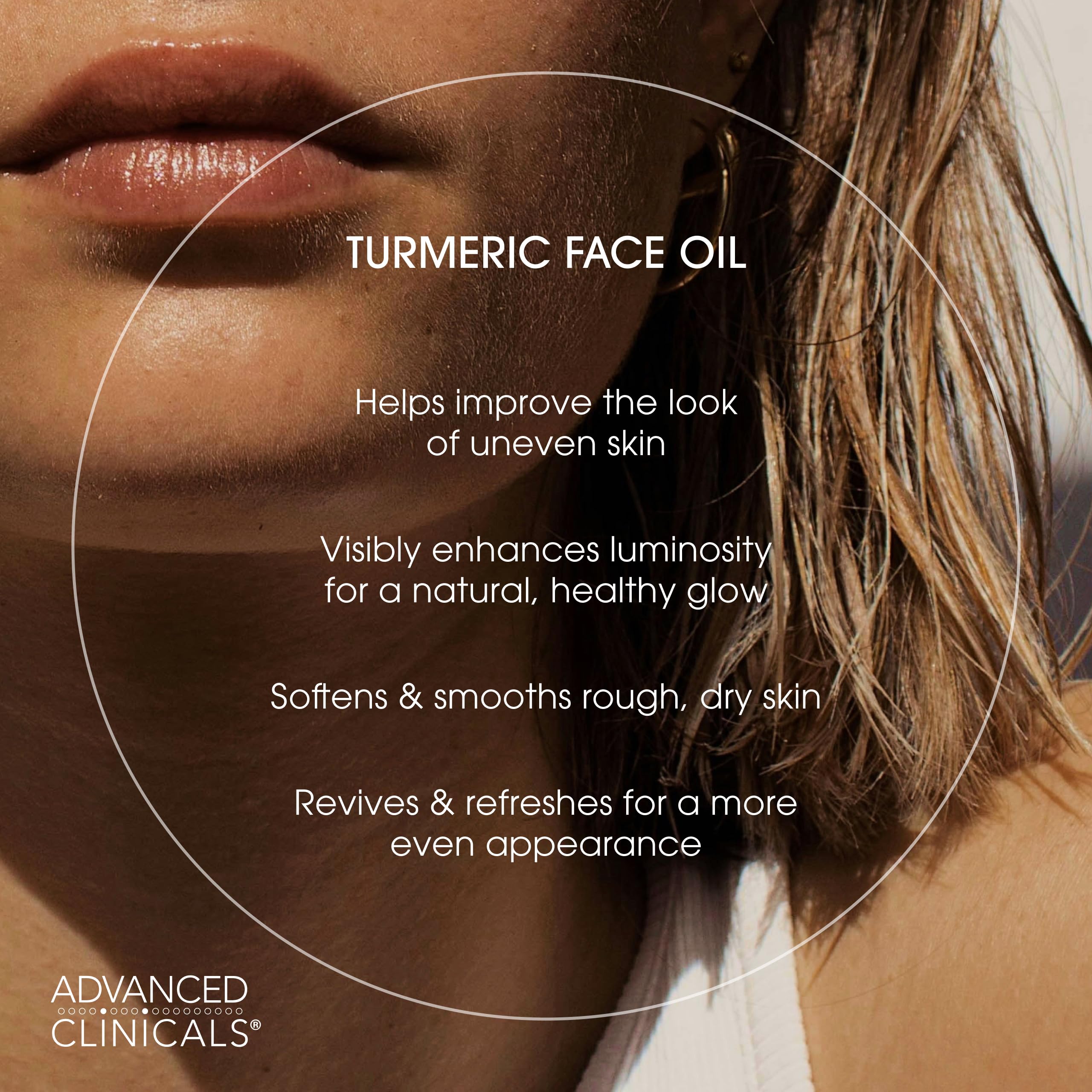 Advanced Clinicals Turmeric Oil Serum for Face – Lightweight Hydration with Jojoba & Coconut Oil | Even Skin Tone | Antioxidant Dry Skin Moisturizer, 2-Pack