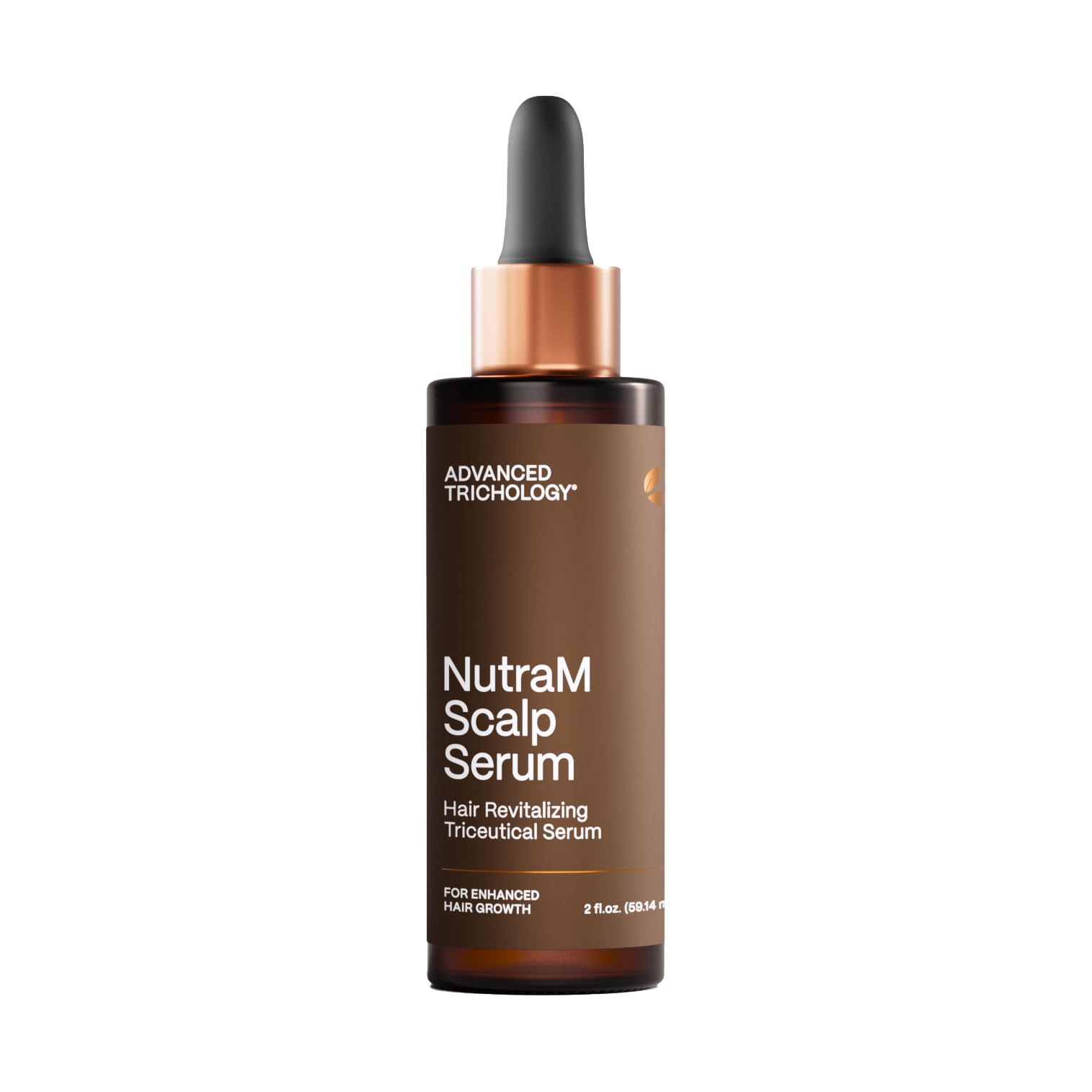 NutraM™ Hair Growth Serum – Dermatologist Tested, AHLA Approved* by American Hair Loss Association | Scalp DHT Blocker for Thinning Hair (Men & Women)