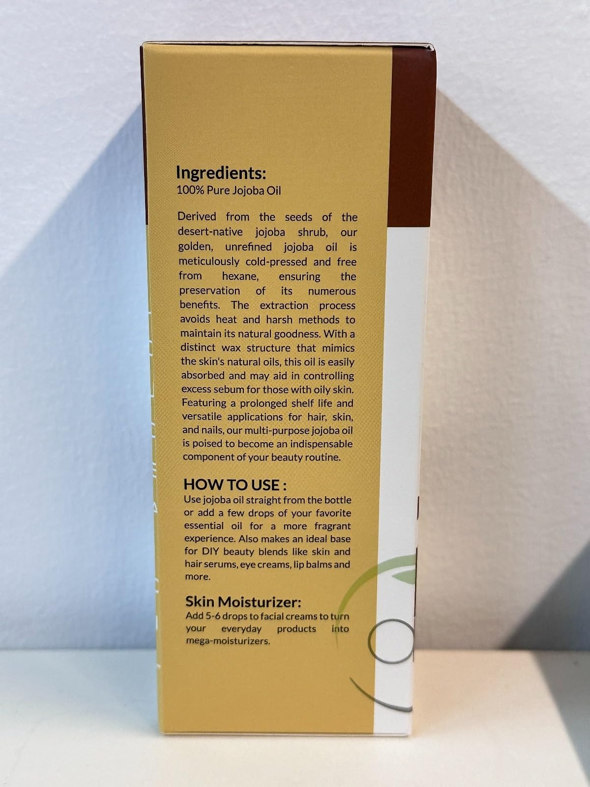 AEKONIK Organic Cold-Pressed Jojoba Oil — Hydrating Skincare for Skin, Hair & Body | Non-GMO, Vegan & Cruelty-Free | 118 ml