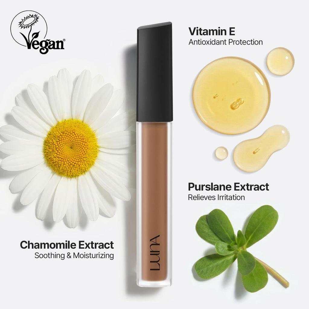 [NEW] LUNA Long Lasting Tip Concealer 27N | Hydrating Full-Coverage Concealer 0.26 oz | AEKYUNGLUNA