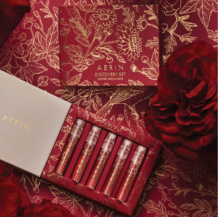 AERIN Best Sellers Fragrance Discovery Set 5in1 | Includes Les Jardins Botaniques Wisteria