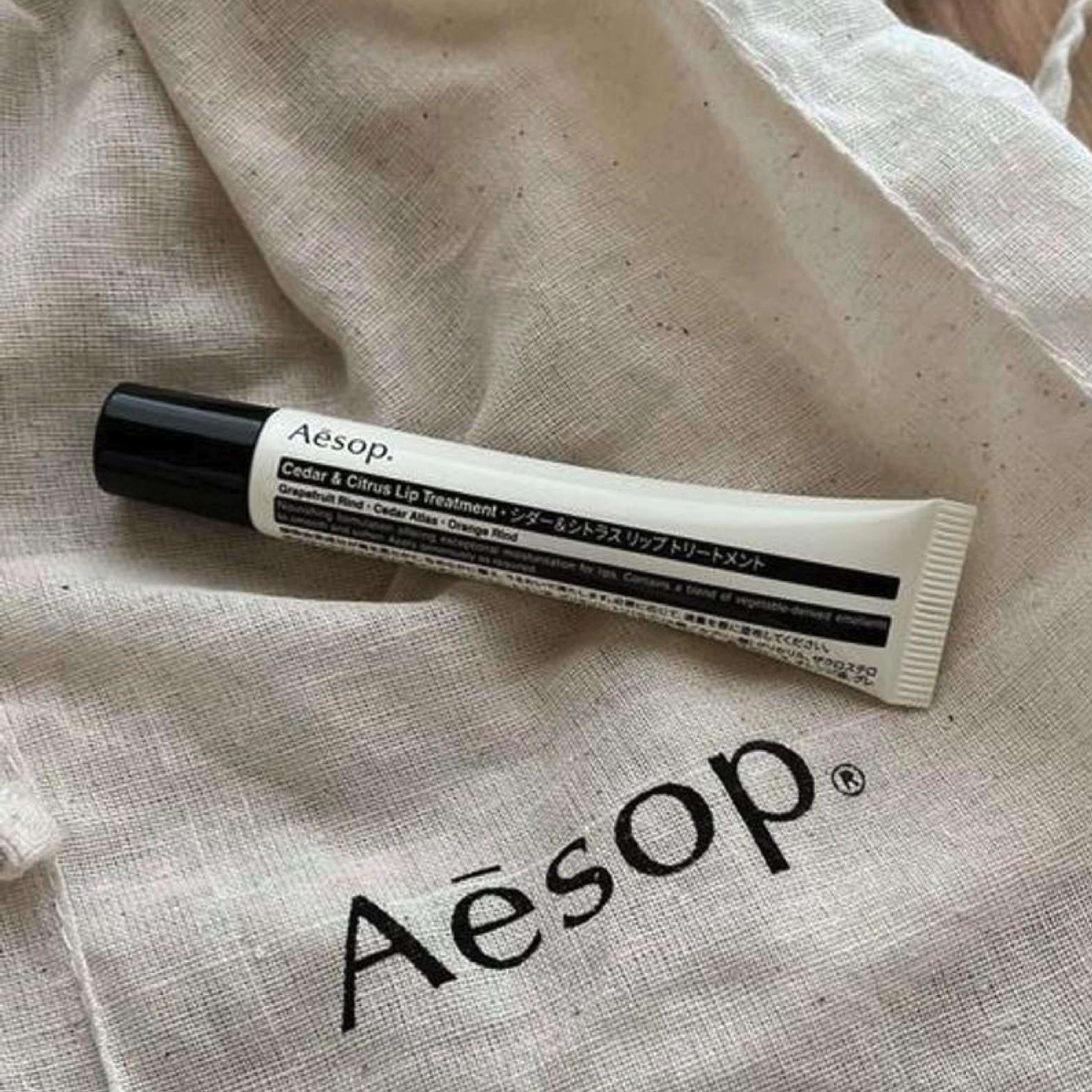 Aesop Cedar & Citrus Lip Balm | Nourishing Lip Treatment | 0.3 fl oz
