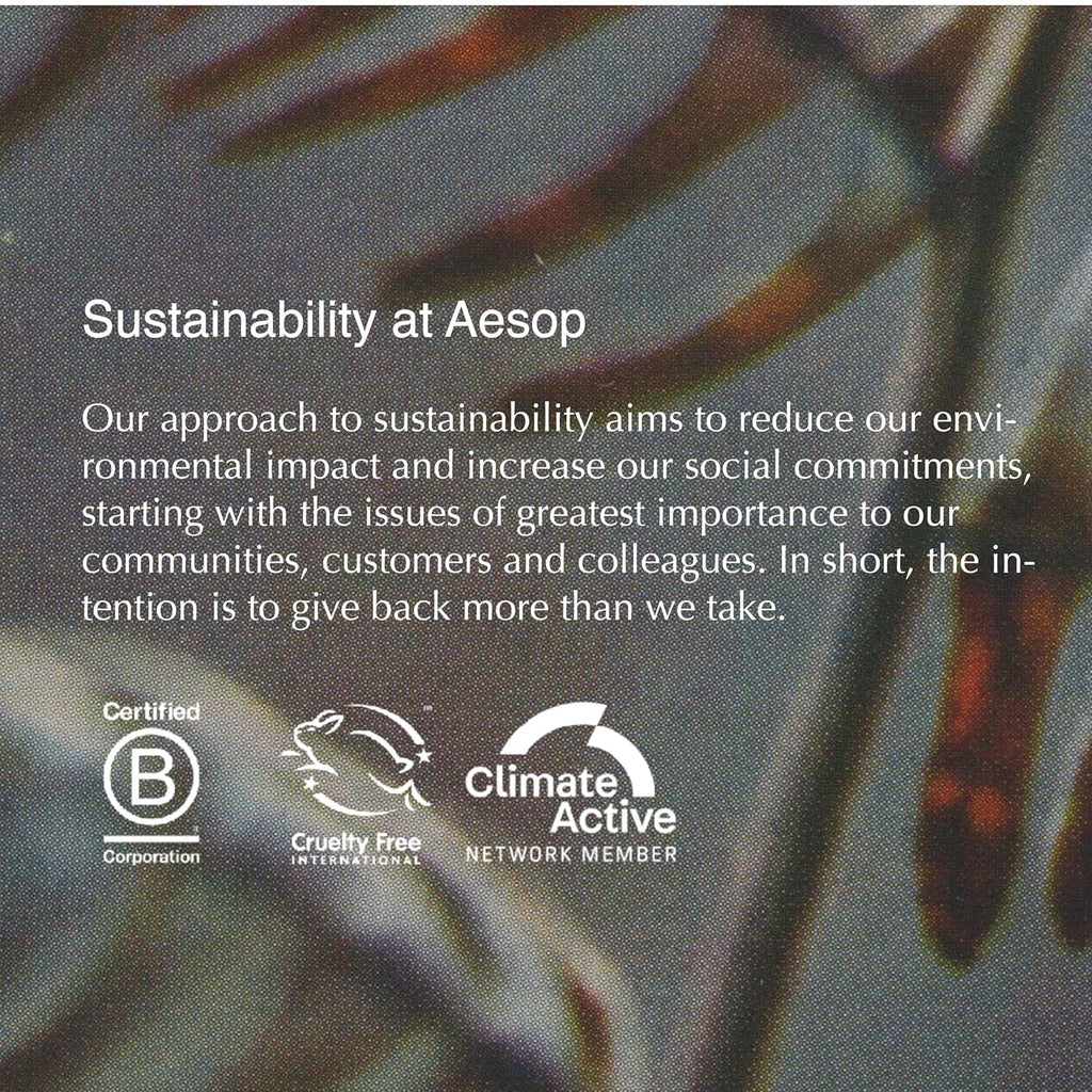 Aesop Geranium Leaf Body Cleanser Refill | Invigorating Gel | Green & Citrus | 16.9 fl oz x3