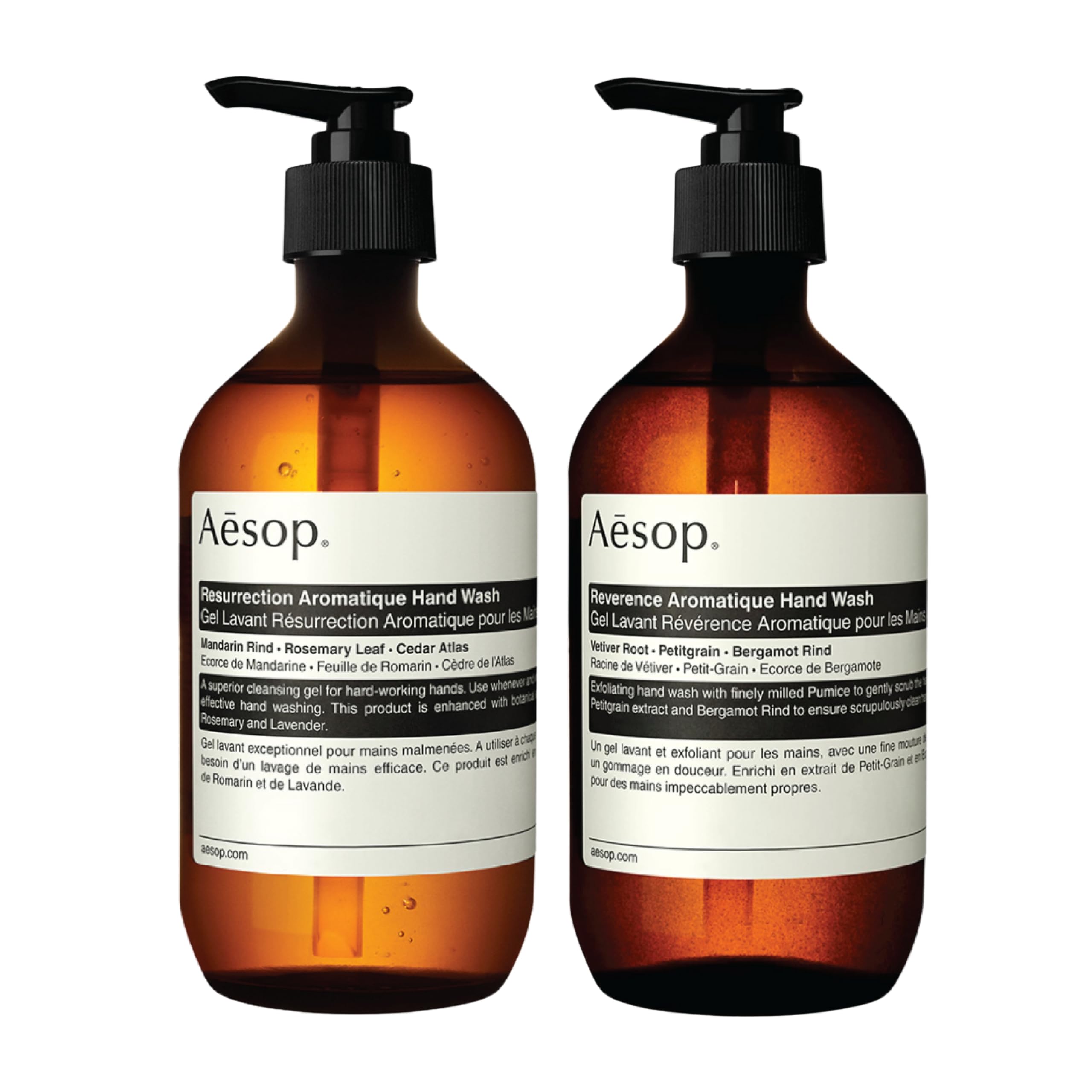 Aesop Aromatique Resurrection & Reverence Hand Wash Set – 2x16.9 oz