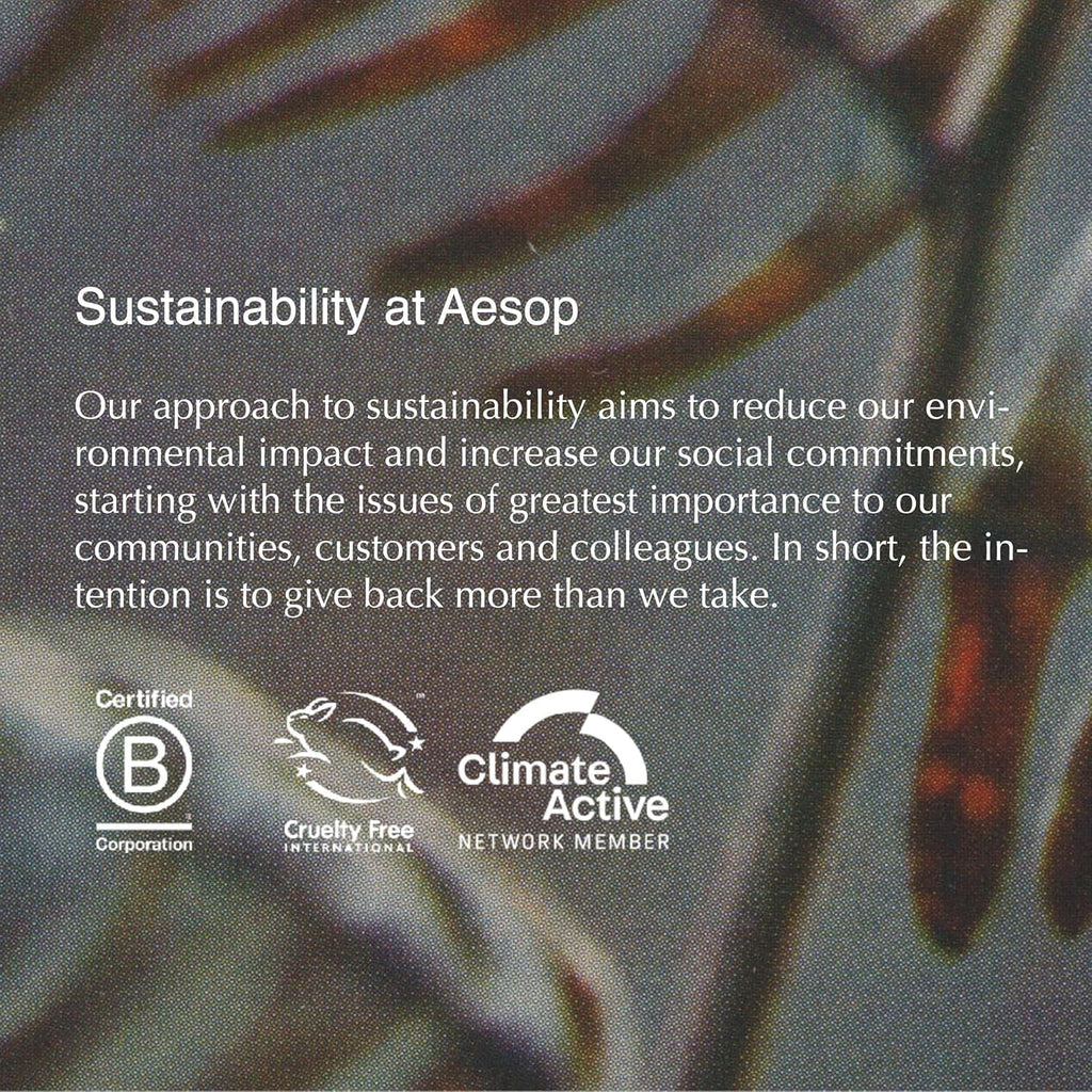 Aesop Roll-On Deodorant – Alcohol & Aluminum Free | Reduce and Mask Odors | Woody, Herbaceous, Earthy | 1.6 oz / 50 mL