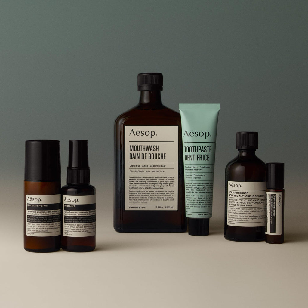 Aesop Roll-On Deodorant – Alcohol & Aluminum Free | Reduce and Mask Odors | Woody, Herbaceous, Earthy | 1.6 oz / 50 mL