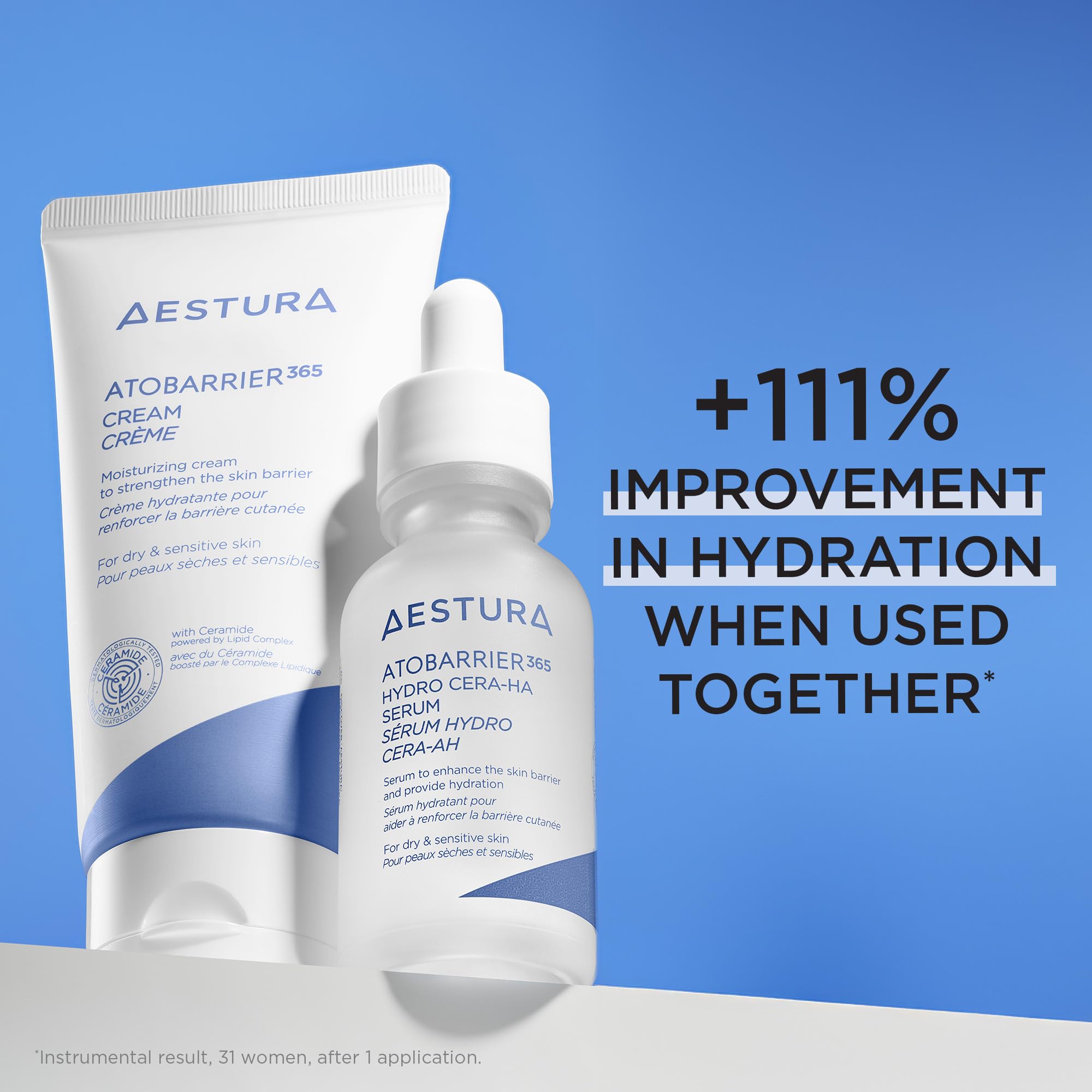 AESTURA ATOBARRIER365 Hydro CERA-HA Serum — Ceramides, Hyaluronic Acid & Niacinamide for Deep Hydration | 30ml