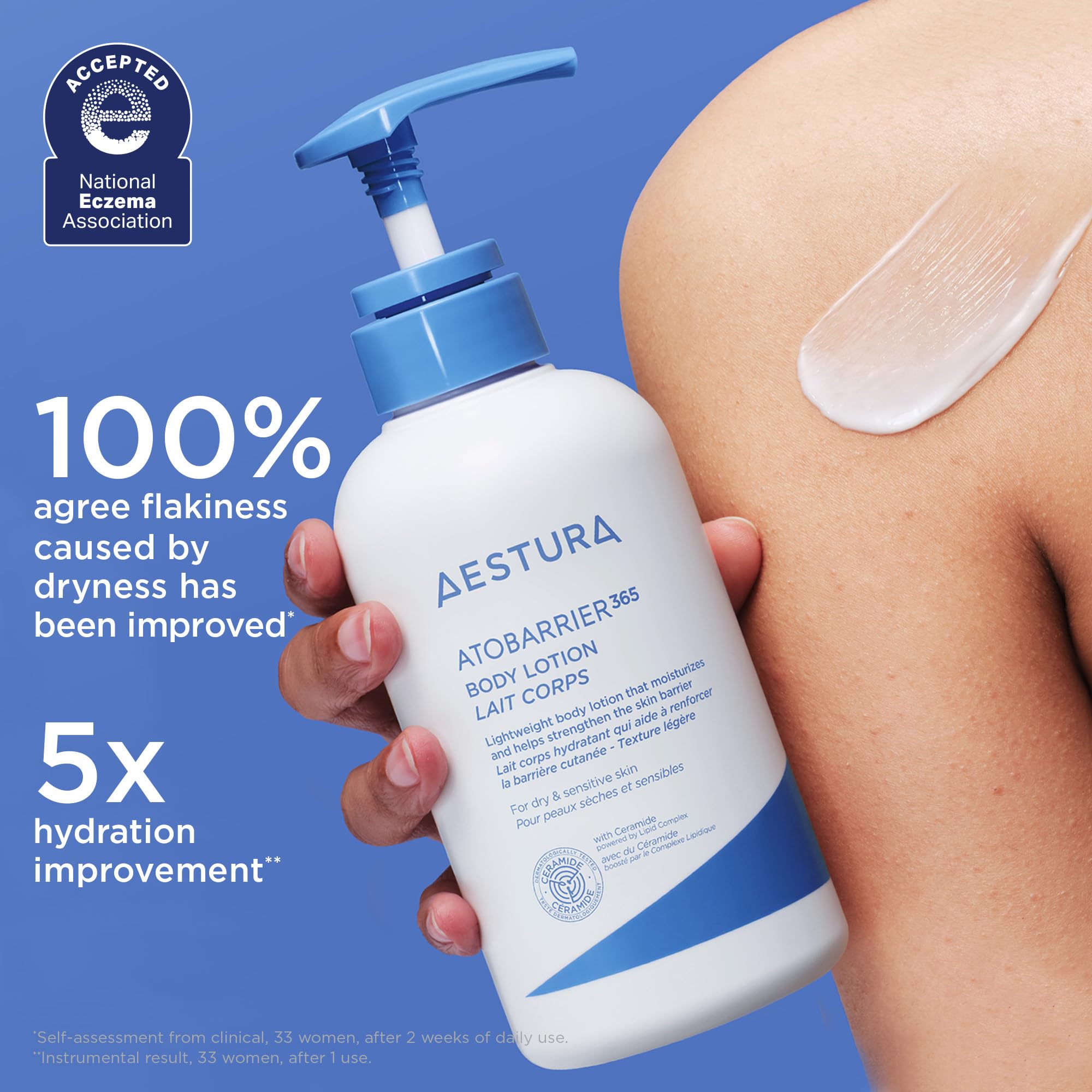AESTURA ATOBARRIER365 Ceramide Body Lotion | Fast-Absorbing, Fragrance-Free for Dry & Sensitive Skin | 400 mL