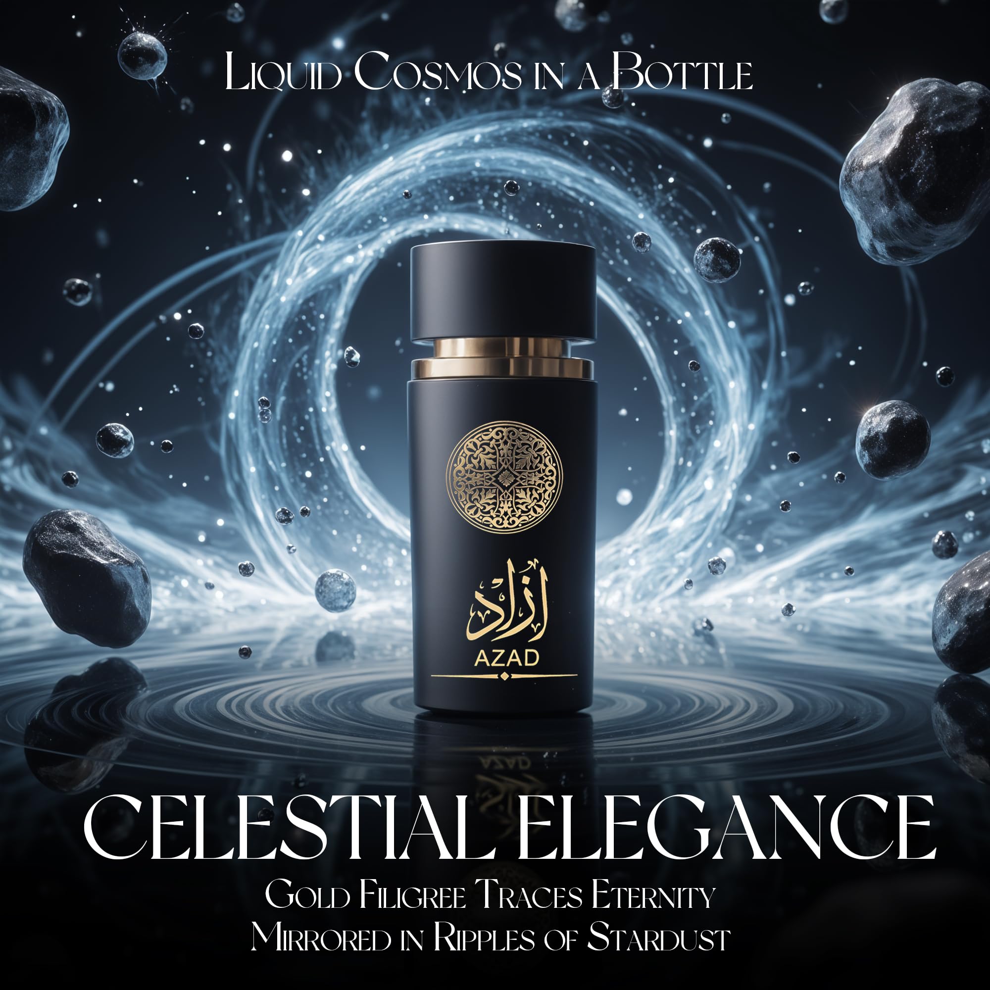 AFLUXE AZAD Eau de Parfum for Men — Long-Lasting Pineapple, Patchouli & Vanilla
