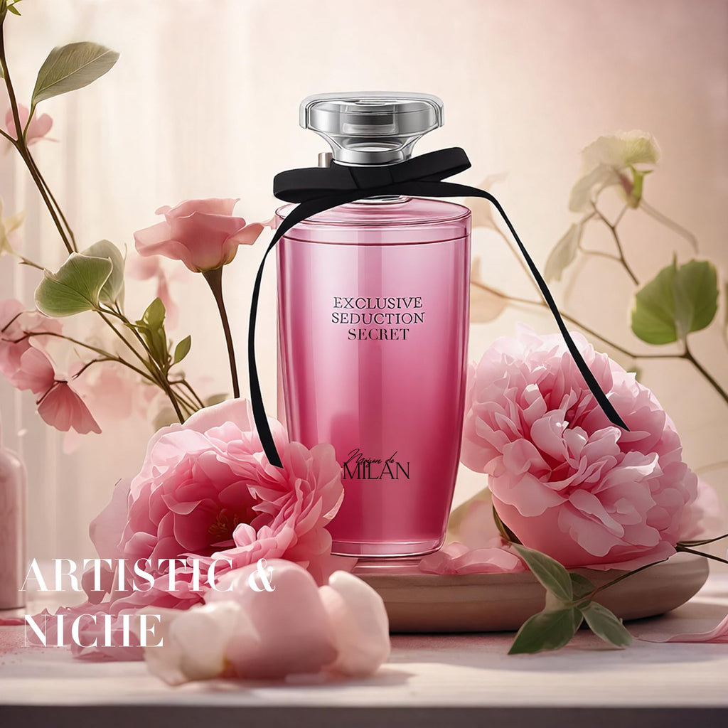 AFLUXE Exclusive Seduction – Women’s Long-Lasting EDP, Sweet & Alluring Evening Fragrance 3.4 oz