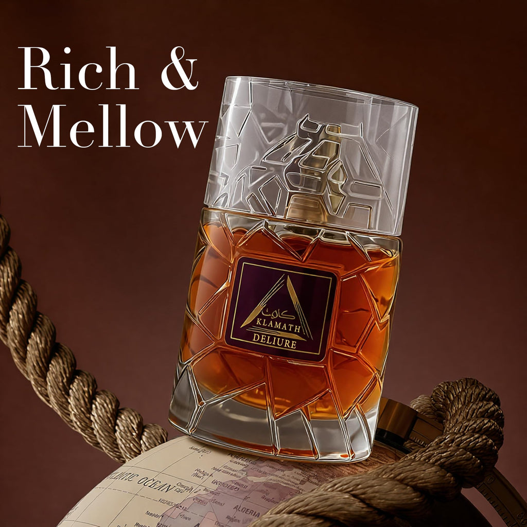 AFLUXE Klamath-Deliur Long-Lasting Men’s Cologne | Vanilla & Warm Spicy Amber EDT 100ml