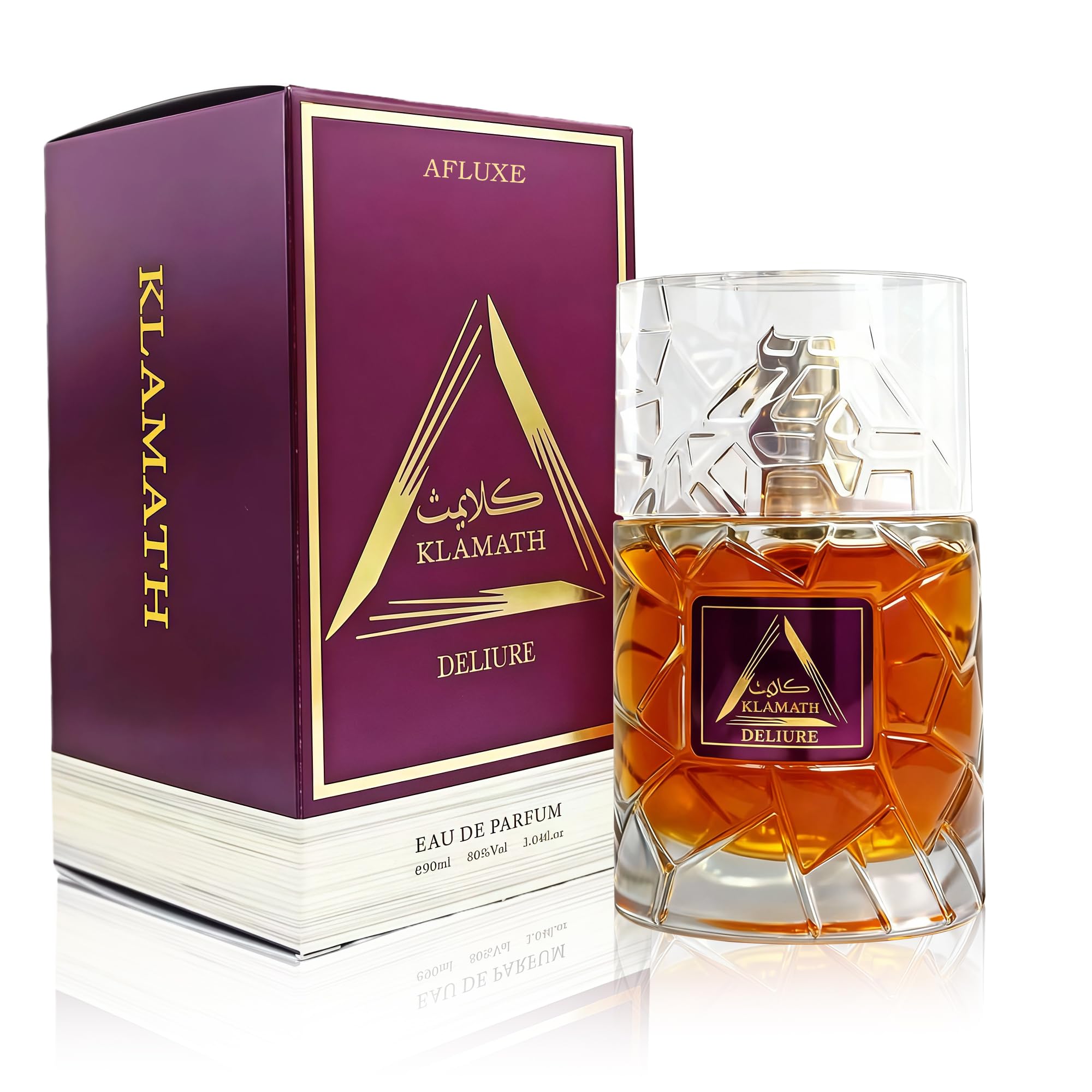 AFLUXE Klamath-Deliur Long-Lasting Men’s Cologne | Vanilla & Warm Spicy Amber EDT 100ml
