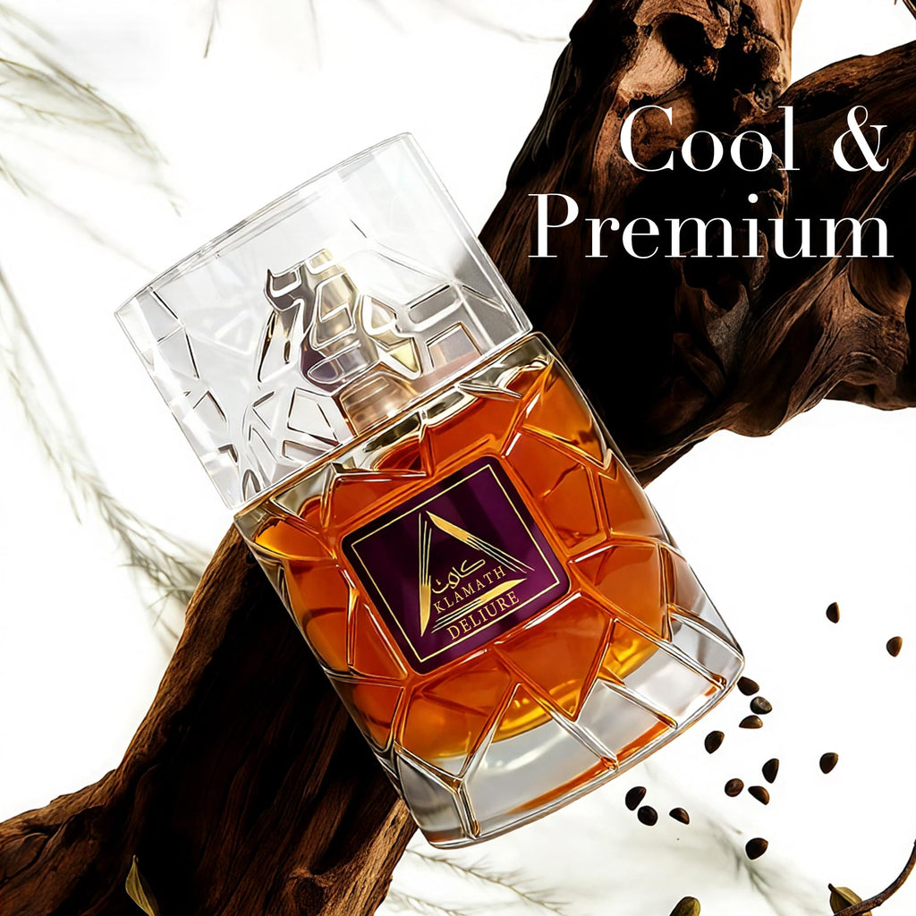AFLUXE Klamath-Deliur Long-Lasting Men’s Cologne | Vanilla & Warm Spicy Amber EDT 100ml