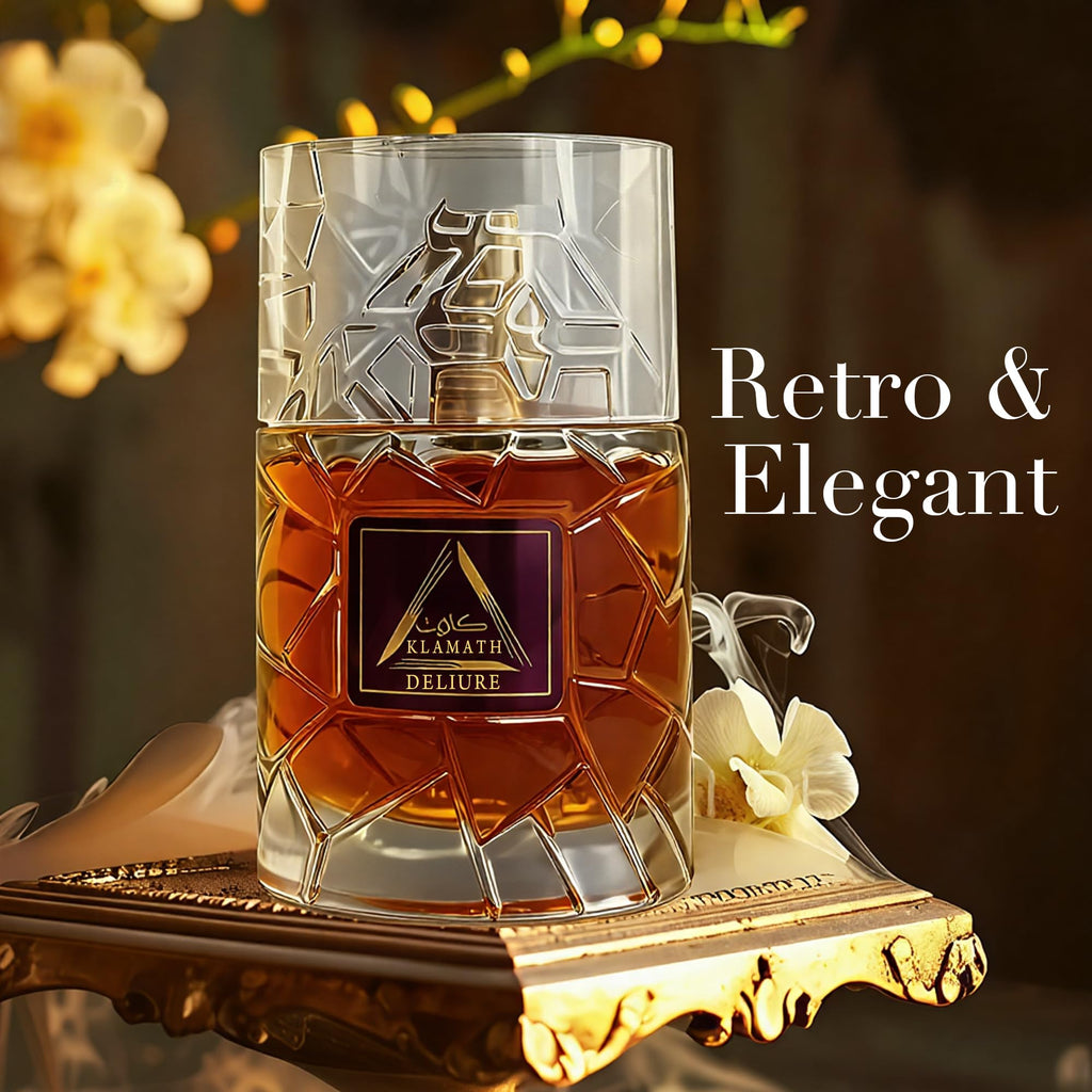 AFLUXE Klamath-Deliur Long-Lasting Men’s Cologne | Vanilla & Warm Spicy Amber EDT 100ml