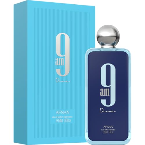 Afnan 9 AM Dive Unisex Eau De Parfum – 5 Fl. Oz