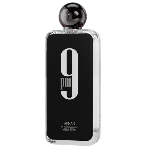 Afnan 9 PM Rebel Eau de Parfum for Men – 5 Fl Oz | Fruity Woody Amber Scent