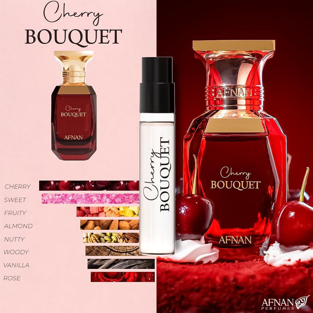 Afnan Bouquet Femme Discovery Kit — 5x 2ml EDP Vials | Miniature Perfume Set