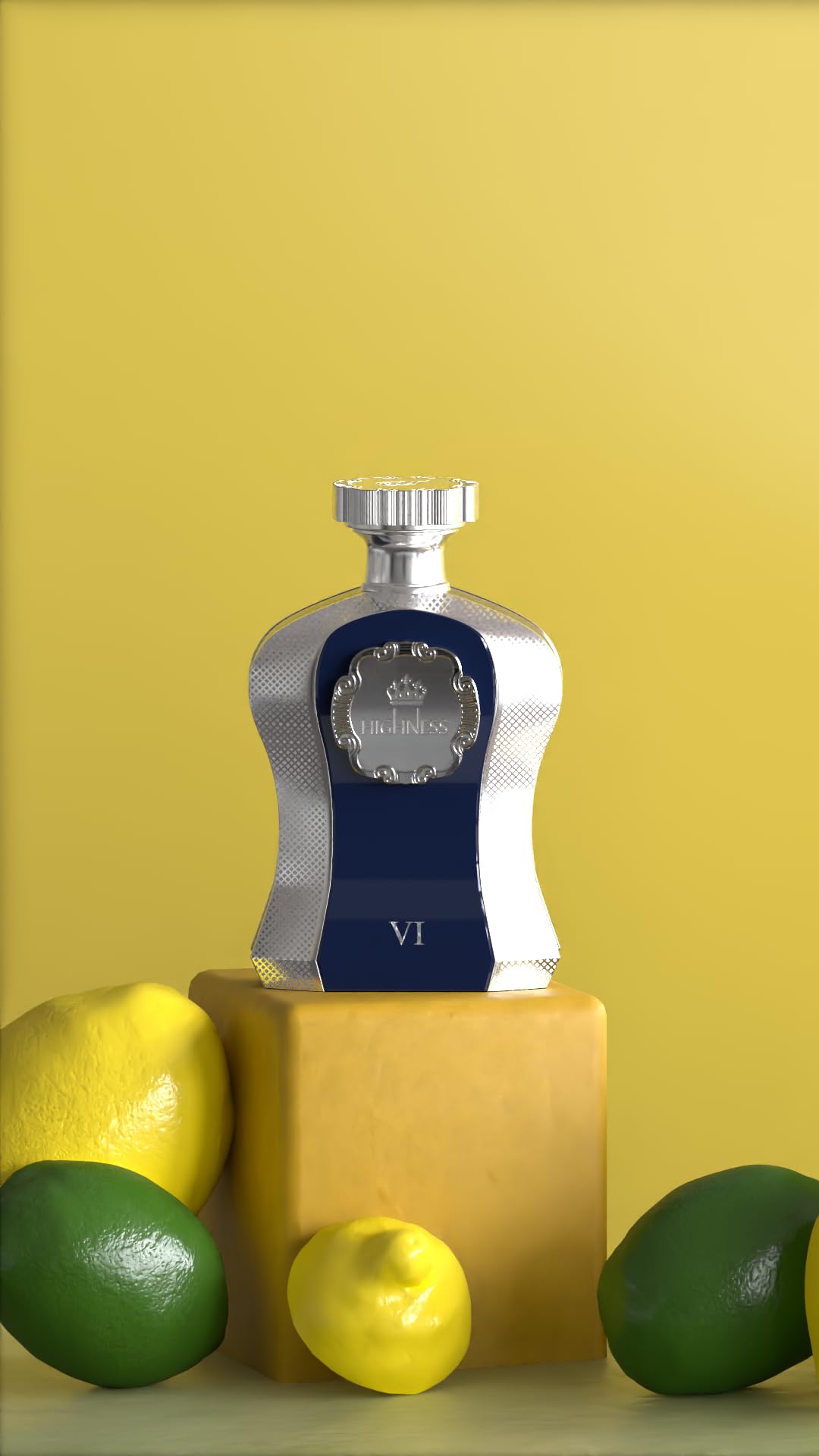 Afnan Highness Blue Luxury Unisex EDP – 3.4 fl oz