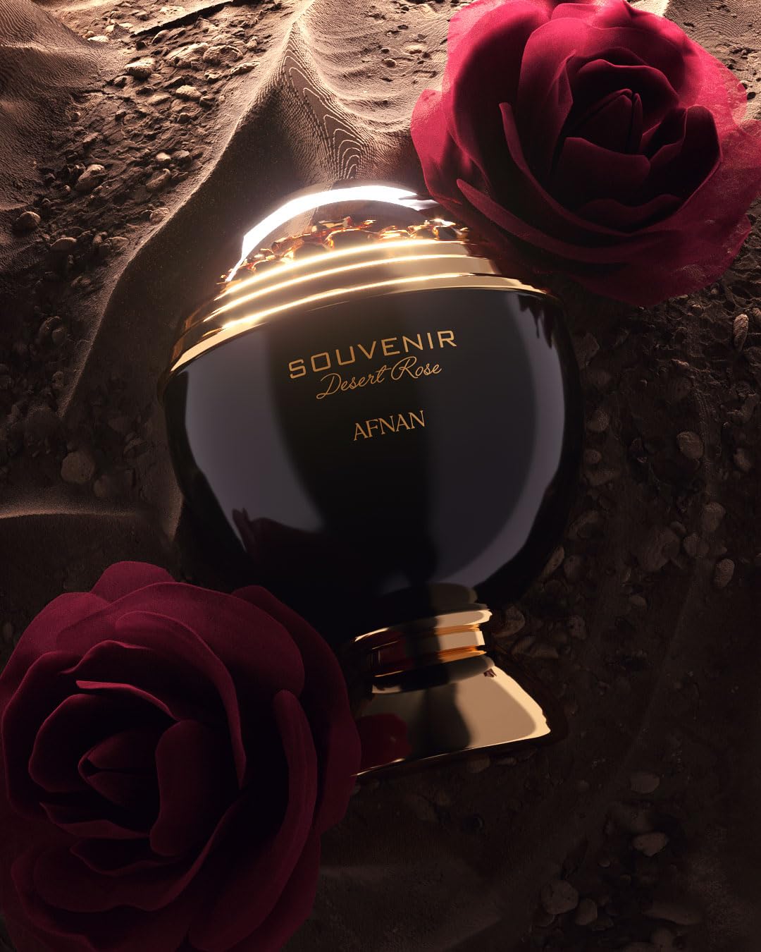 Afnan Souvenir Desert Rose Gift Set – Eau de Parfum, Body Lotion & Shower Gel | Luxurious Unisex Fragrance