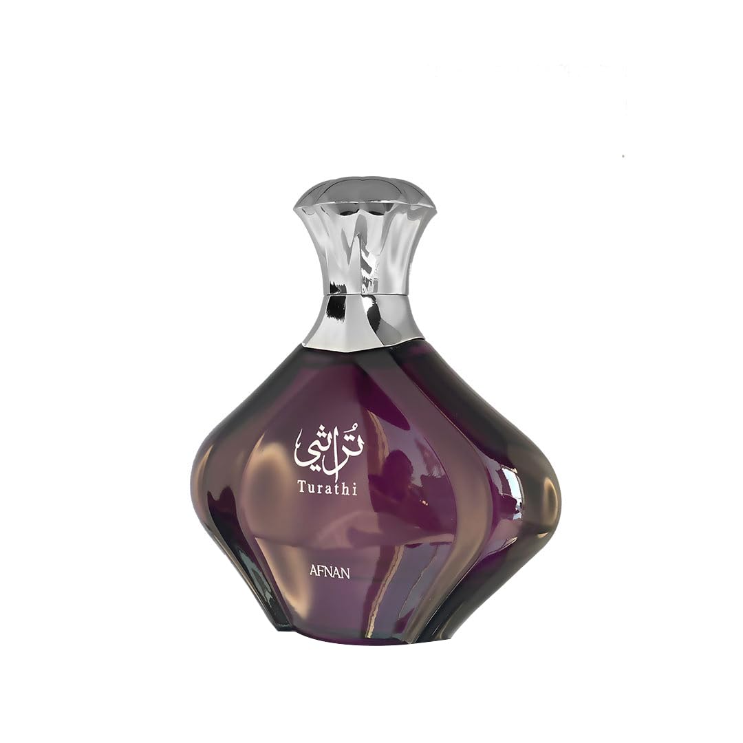 Afnan Turathi Purple Eau de Parfum for Women - 3.0 Fl Oz | Luxurious Scent