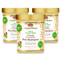 African Pride Moisture Miracle Pre-Shampoo Detangler with Aloe & Coconut Water (3 Pack) – Hydration, Slip & Gentle Detangling for Natural Curls | 18 oz