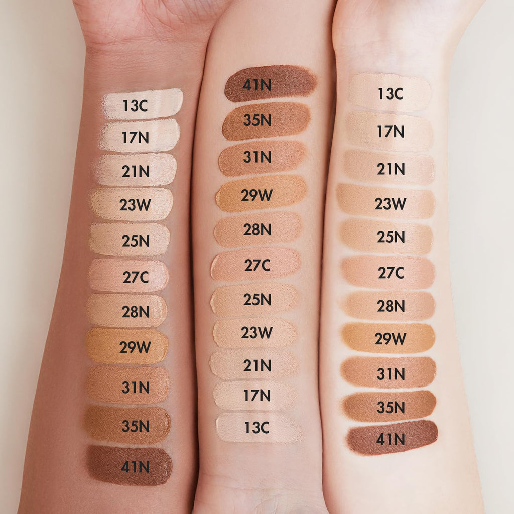 AGE 20's Signature Essence Pact SPF 50+ | Pack of 2 | 21N Vanilla – Cushion Foundation, Dewy Finish