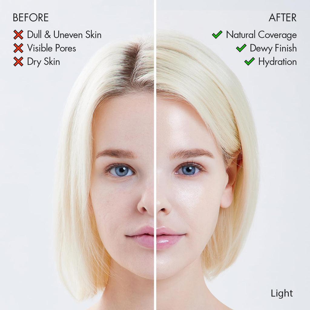 AGE20'S Signature Essence Pact SPF 50+ | Pack of 2 | Ivory 17N | Dewy Cream Foundation