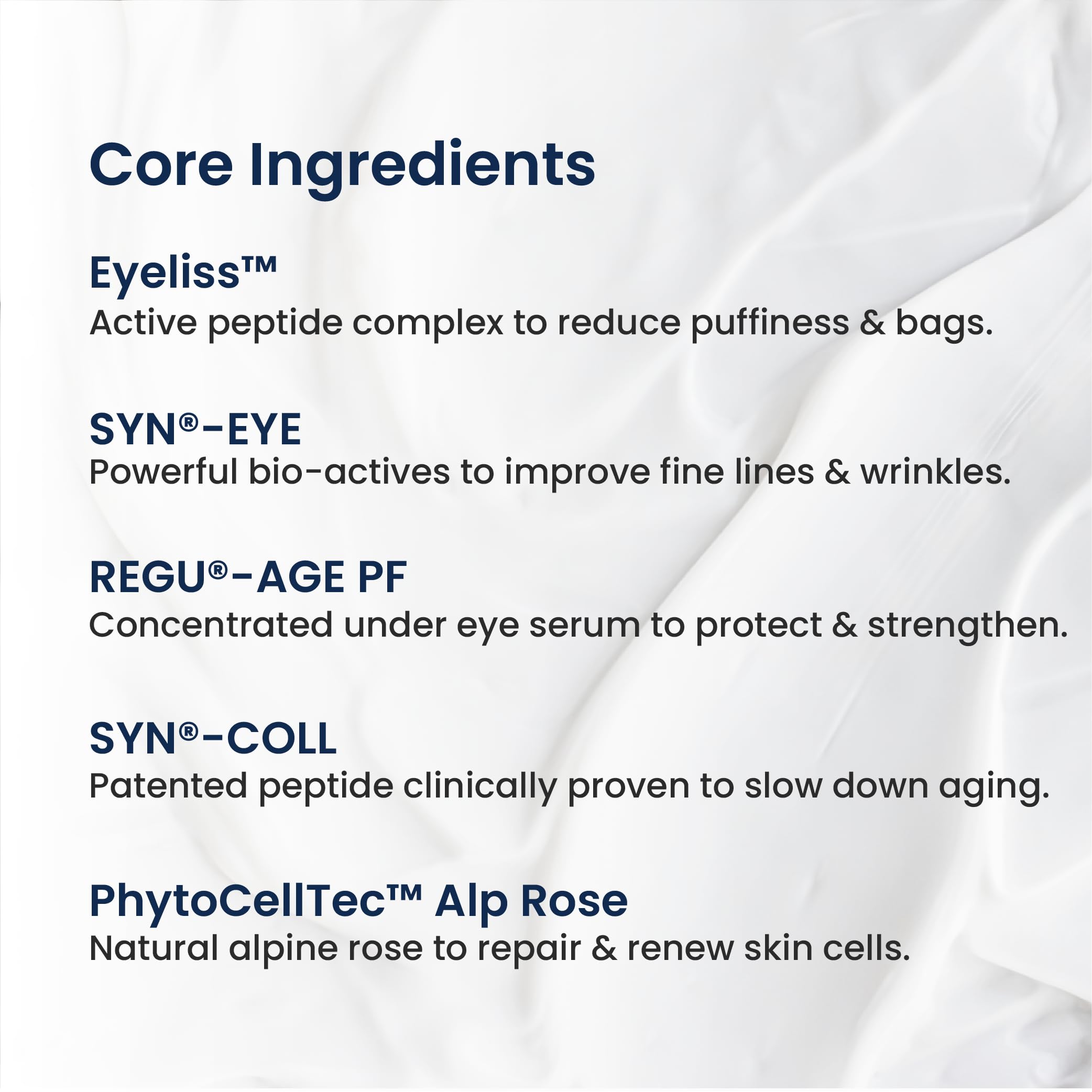 Agelyss Restorative Eye Cream with Eyeliss™ — For Eye Bags, Dark Circles & Fine Lines | Paraben-Free, Vegan, Cruelty-Free – 0.5 fl oz