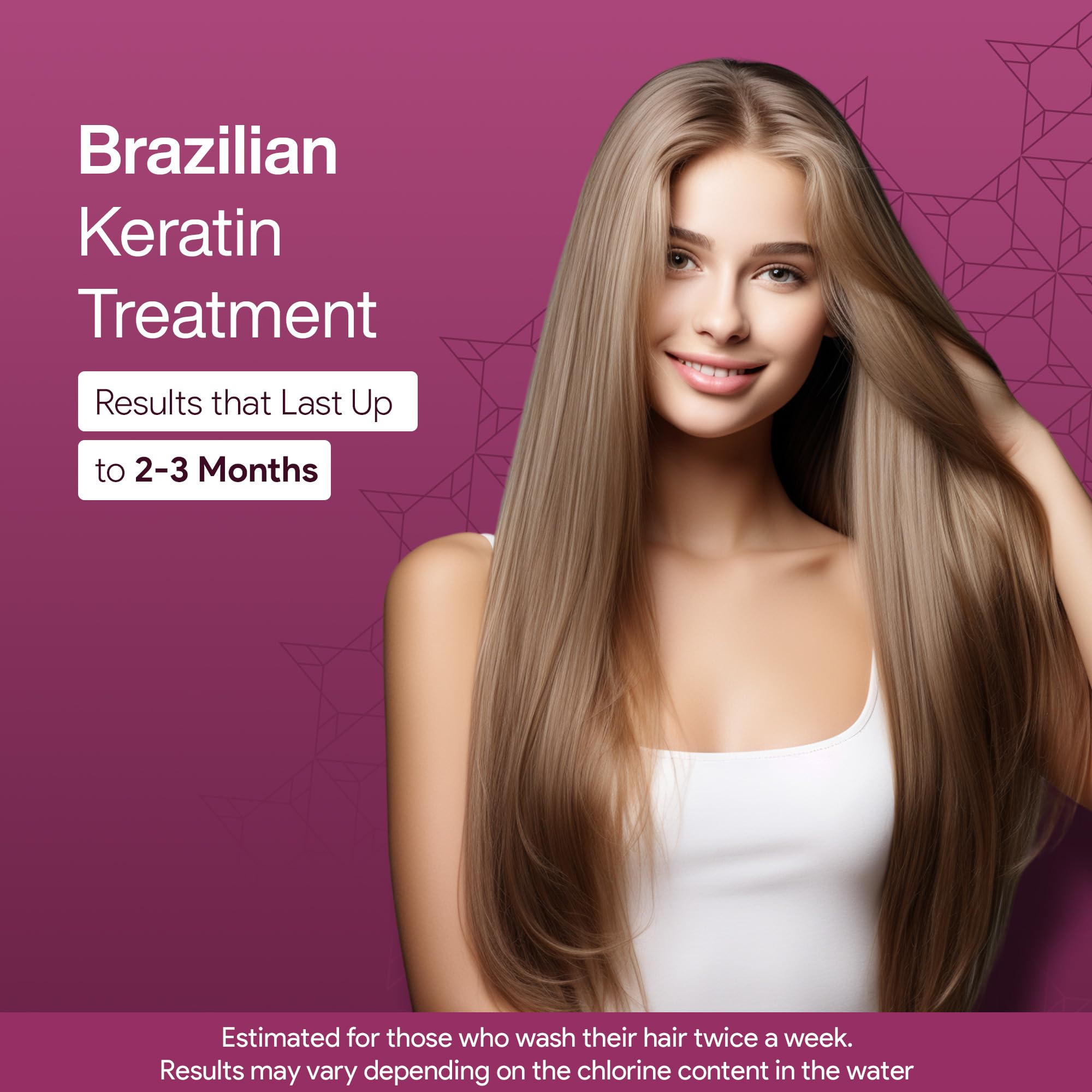 AGI PRO LISS Brazilian Keratin Hair Treatment Kit – Smooth, Shiny, Frizz-Free