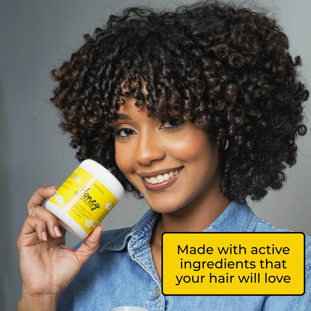 Agua de Cielo Honey Repair Pre-Shampoo — Hydrating Mask for Dry & Color-Treated Hair | 8 oz