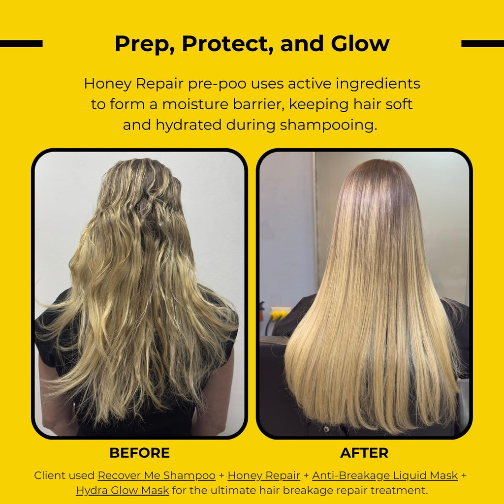 Agua de Cielo Honey Repair Pre-Shampoo — Hydrating Mask for Dry & Color-Treated Hair | 8 oz