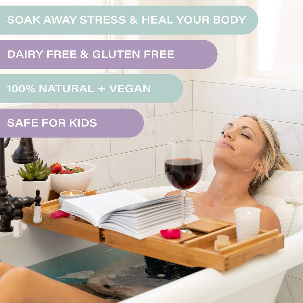 Ahila Power of Healing 12 XXL Bath Bombs Gift Set – Premium Aromatherapy, Long-Lasting Fizz, Canada Design