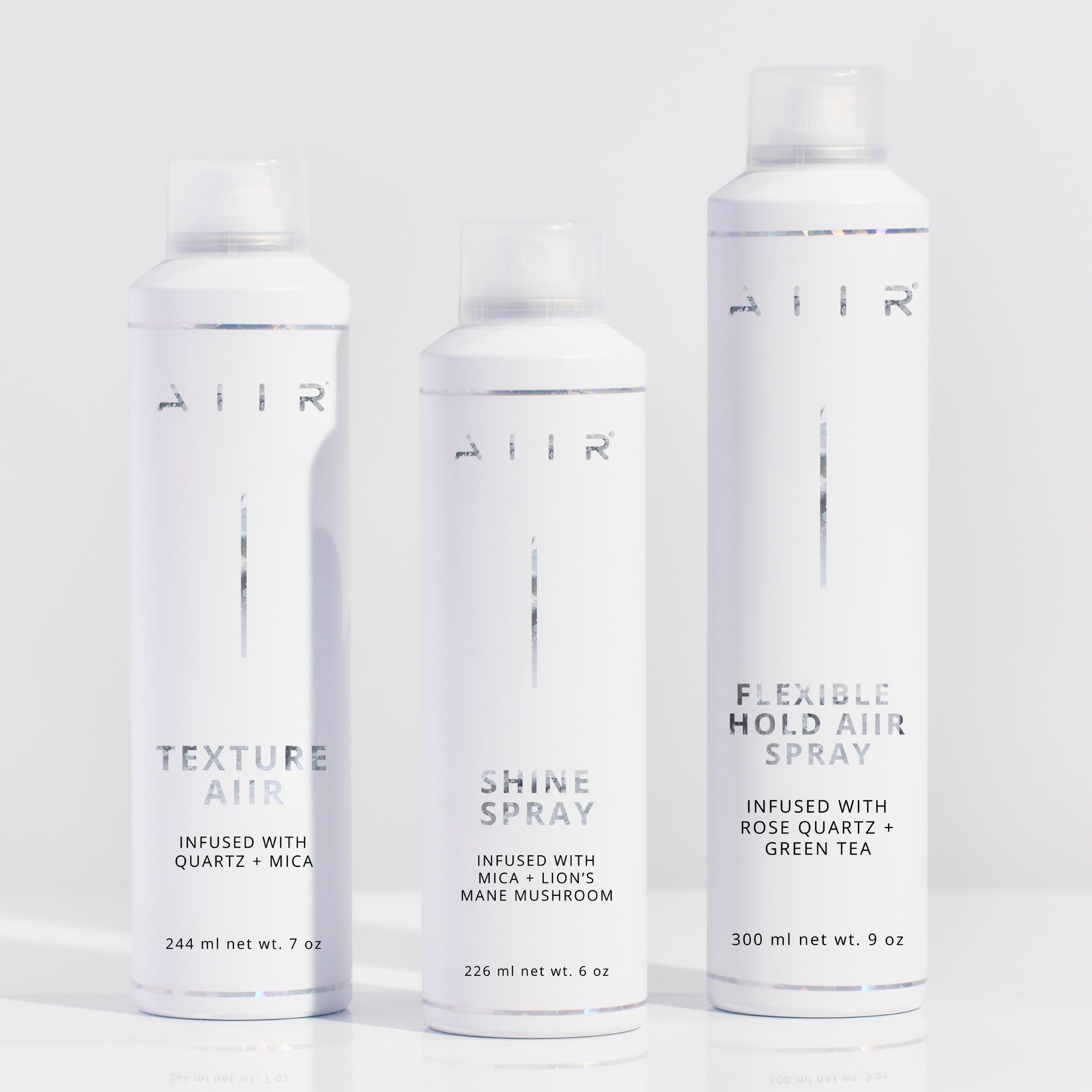 AIIR Flexible Hold Hairspray - Lightweight, Touchable Finish, Humidity Resistance | 9 oz