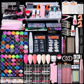 AILALUO Acrylic Nail Kit for Beginners — All-in-One Starter Set with Drill Lamp
