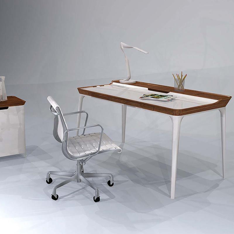 Brannan Office Desk, Wood
