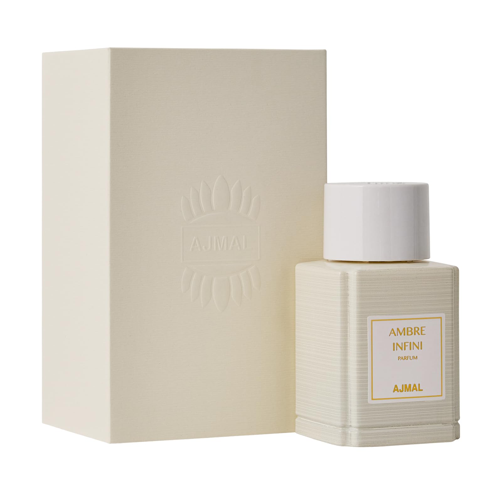 Ajmal Oud Marquis Ambre Infini EDP – Unisex Amber Woody, Made in France