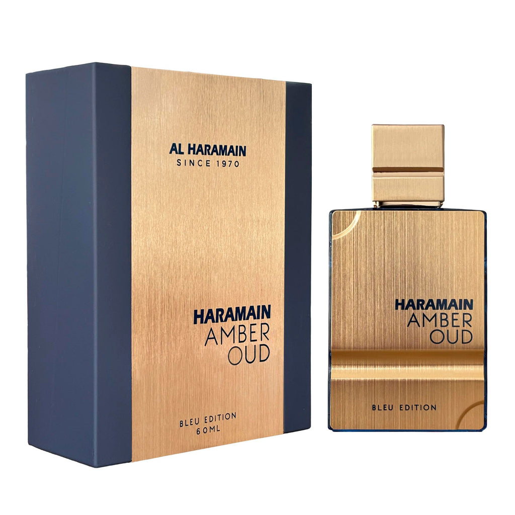 Al Haramain Amber Oud Blue Edition for Men Eau de Parfum Spray - Long Lasting Fragrance with Amber and Sandalwood, 60ml