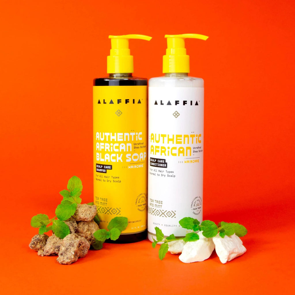 Alaffia Scalp Care Conditioner with Tea Tree & Mint – 12 oz